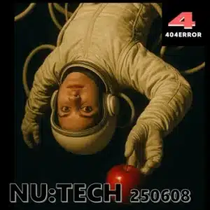 Nu:Tech 008 - SpaceEve, deep progressive techno en vinilo de 404Error