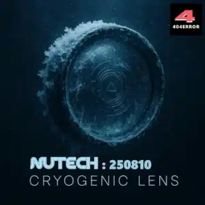 Nu:Tech 013 - Cryogenic Lens, deep techno en vinilo de 404Error